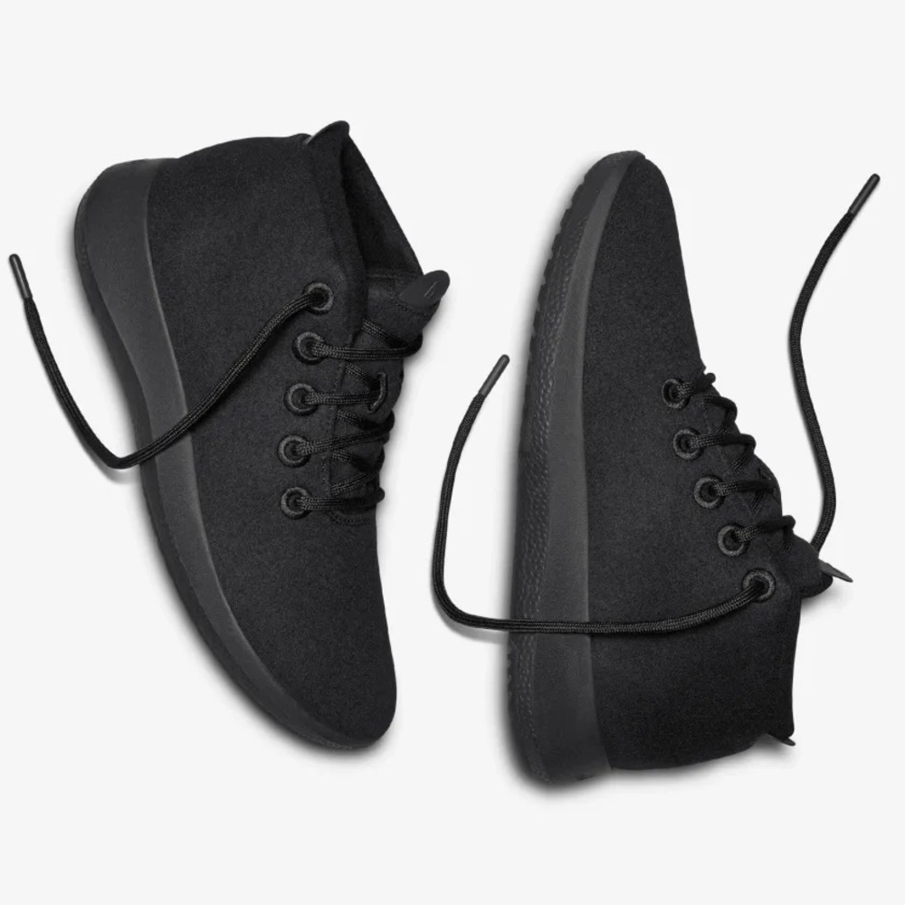 Allbirds Womens Wool Runner-up Mizzles Black Size 9